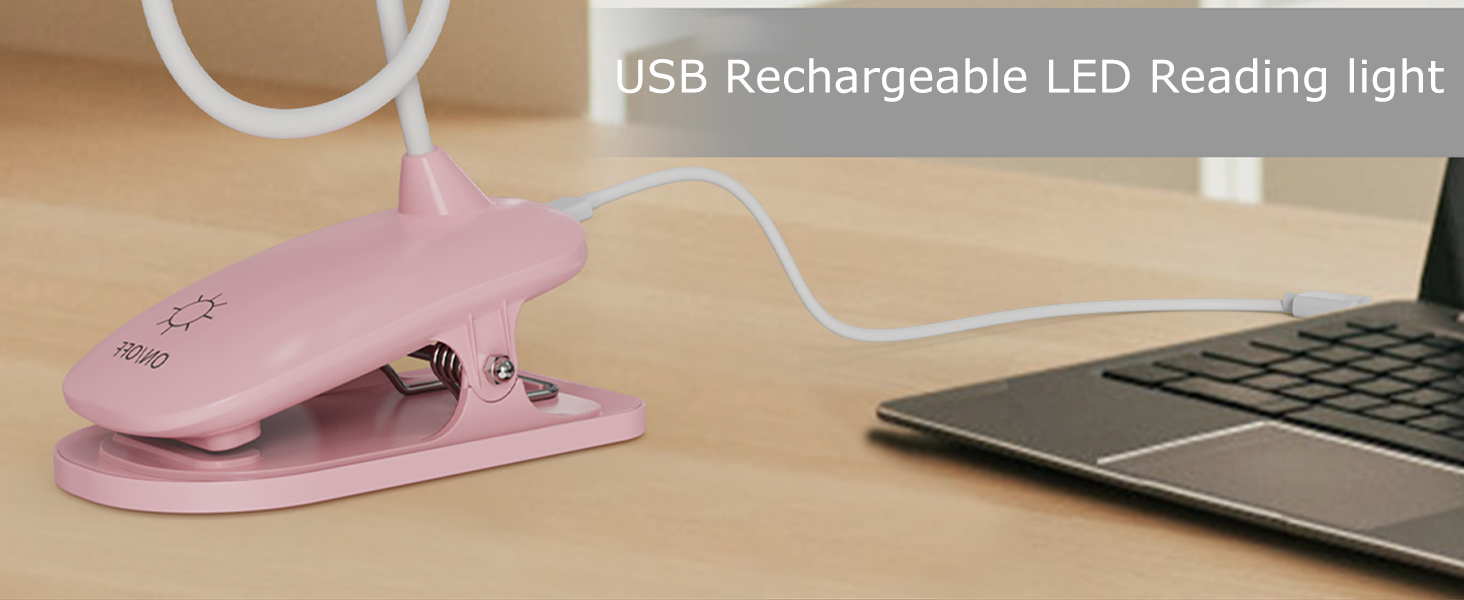 USB Rechargeable Reading Light