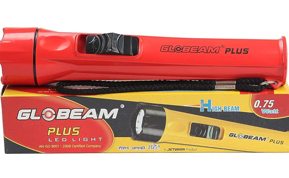 GLOBEAM Plus Smd 3 Aa Size Battery Operated Torchlight. 0.75 W Led