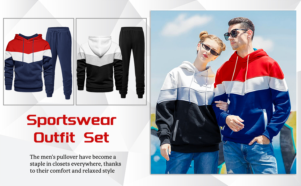 sweatsuits set 2 pieces