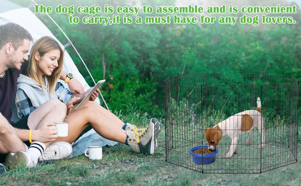 Better Choicet 30 inch Dog Pen Portable and Adjustable Pet