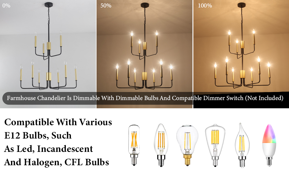 modern farmhouse chandelier light fixture