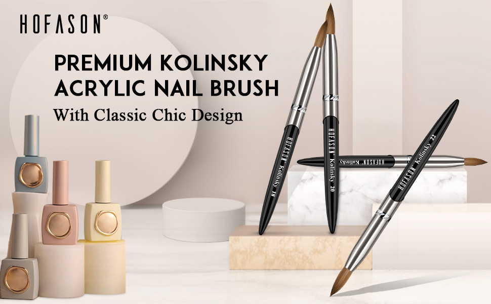 HOFASON Acrylic Nail Brush
