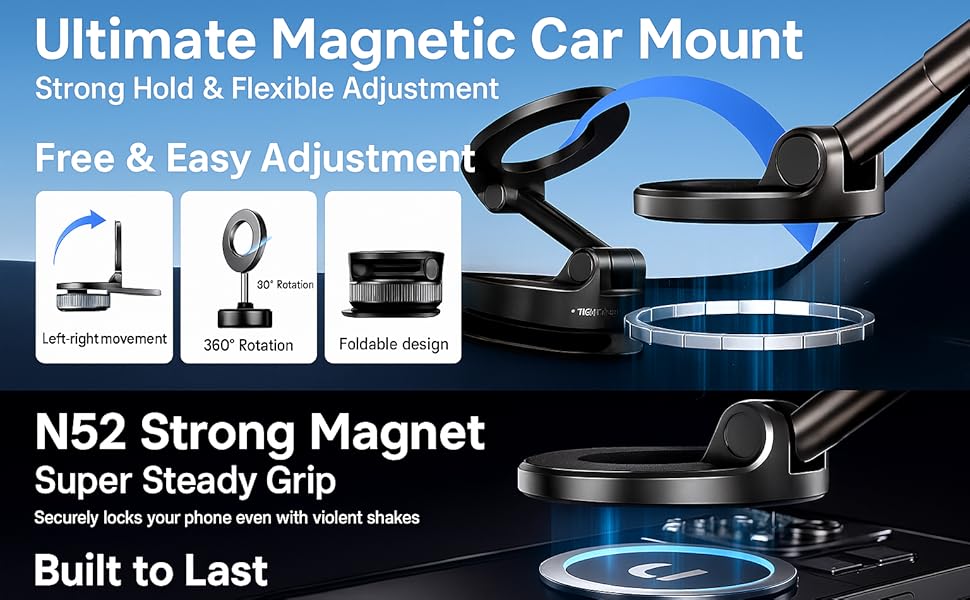 magnetic holder for car