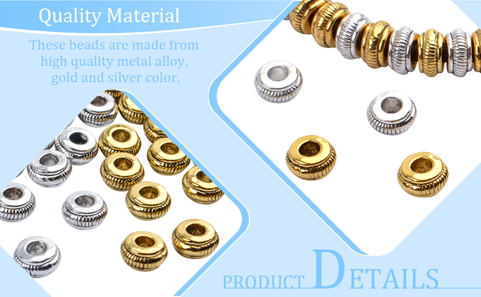 Alloy Bead Spacers