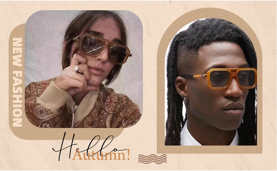 Retro Brille