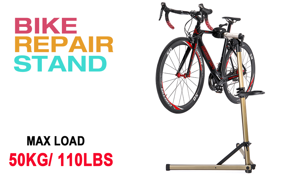 BIKE HAND Bike Repair Stand Rack for Maintenance, Aluminum, Portable (Max 110 lbs) Amazon.ca