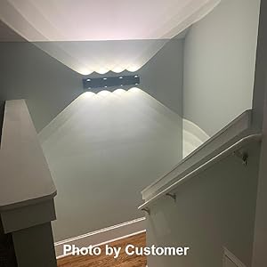 4 light wall sconce light