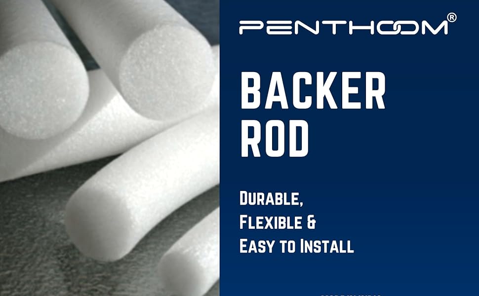 PENTHOOM Gap Filler Foam Backer Rod Used as a Tiles Gap Filler And