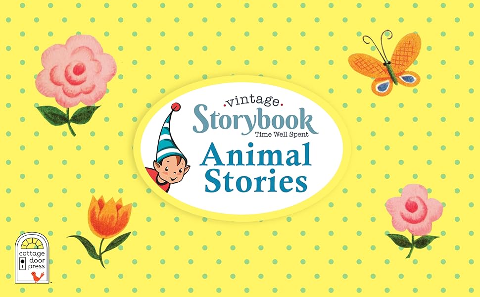 animal stories vintage storybook set board book