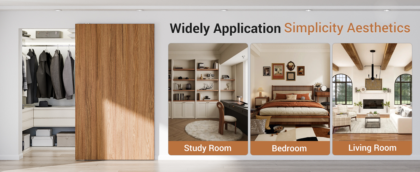 trackless sliding door kit