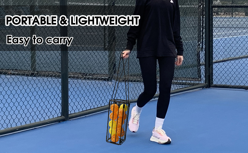 ELKCIP Portable Pickleball & Tennis Ball Collector