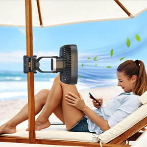 Amazon.com: Rechargeable Portable Fan with Light, 8-inch