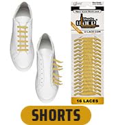 uLace Shorts No-Tie Shoelaces - Elastic Shoe Laces for Sneakers | Stretchy, Elastic Laces | Easy ...