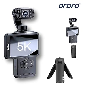 Amazon | 【 国内正規代理店 】ORDRO M5 最新型 5K ジンバル