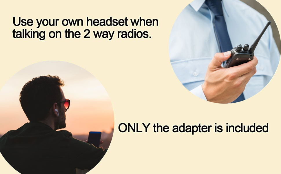 Retevis Earpiece Adapter