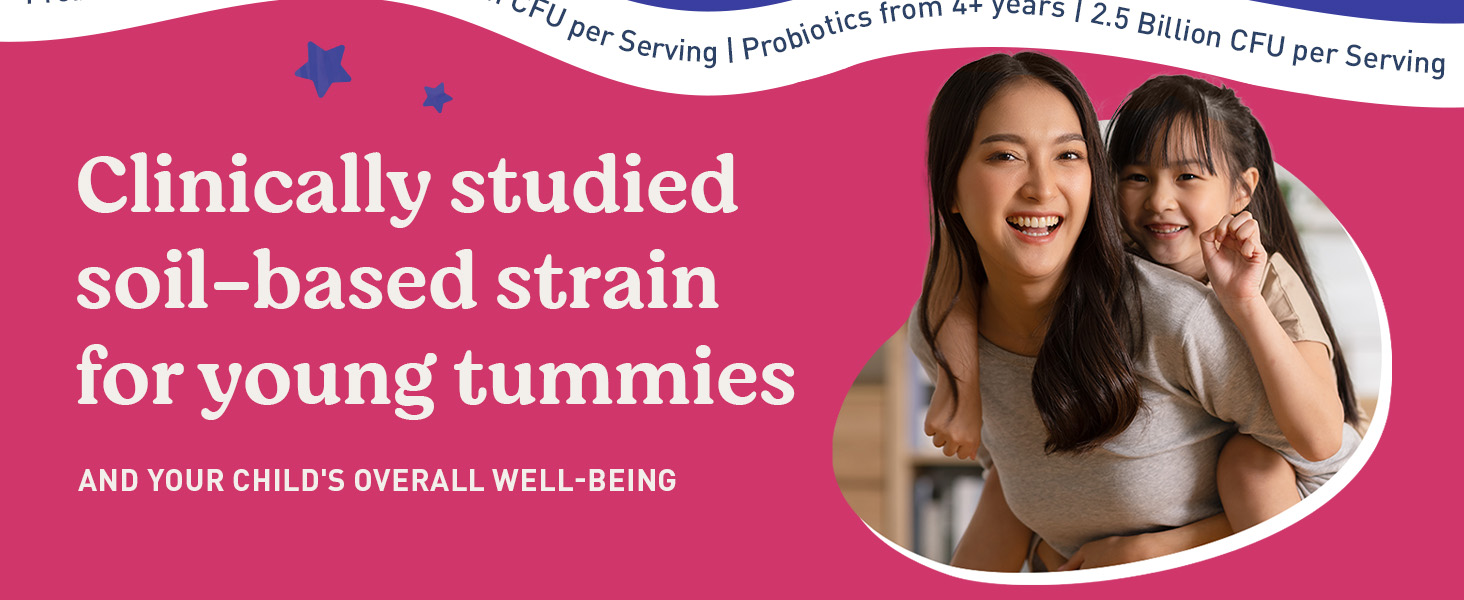 probiotic gummies Bacillus subtilis strawberry flavor