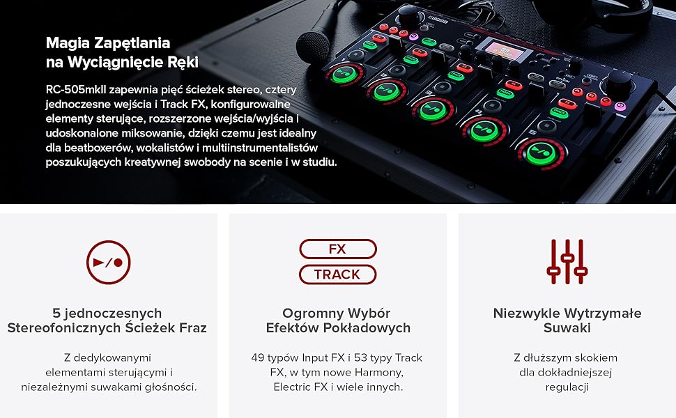 BOSS RC-505MKII Loop Station, Magia Zapętlania na