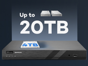 onwote 16 channel camera security system poe 16ch nvr 4k ip outdoor cameras commercial business