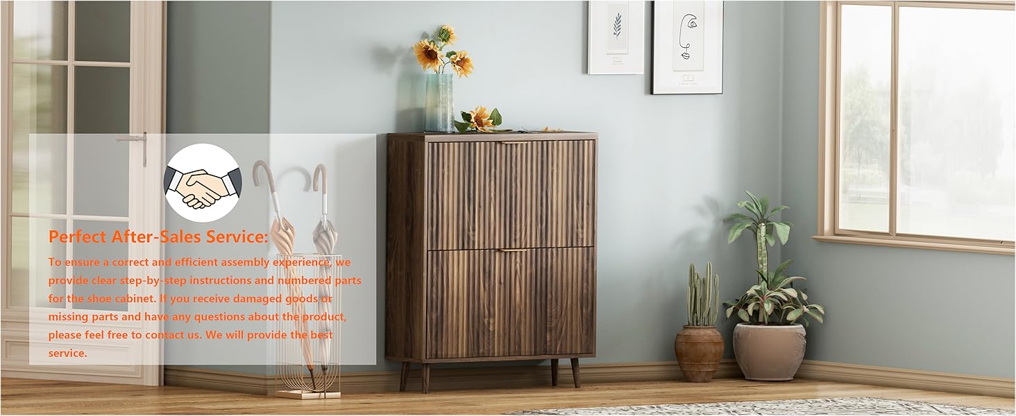 shoe rack with storage