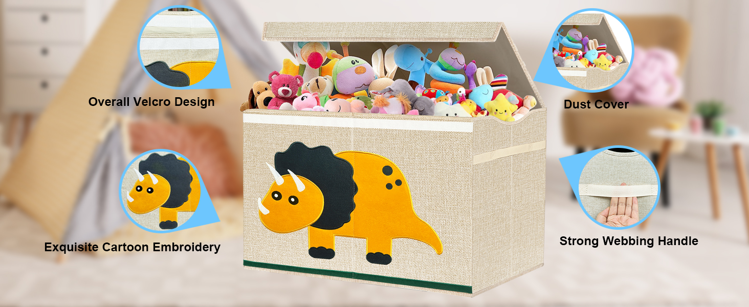 Large Kids Toy Storage Box