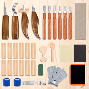 Wood Whittling Knife Kit for Beginners