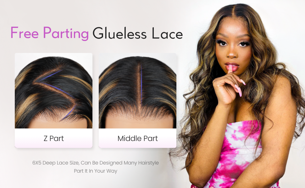 Loose Body Wave Wig Human Hair Pre Cut Lace