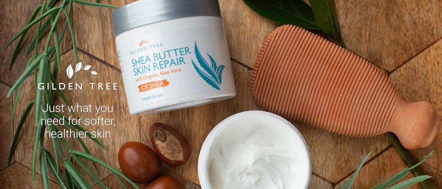 Gilden Tree Shea Butter Skin Repair cream is a staple in your skin care routine