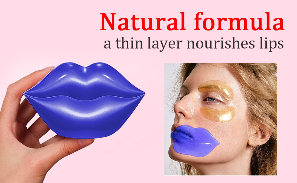 20Pcs Moisturizing Lip Mask, Lip Sleep Mask Reduces Lip