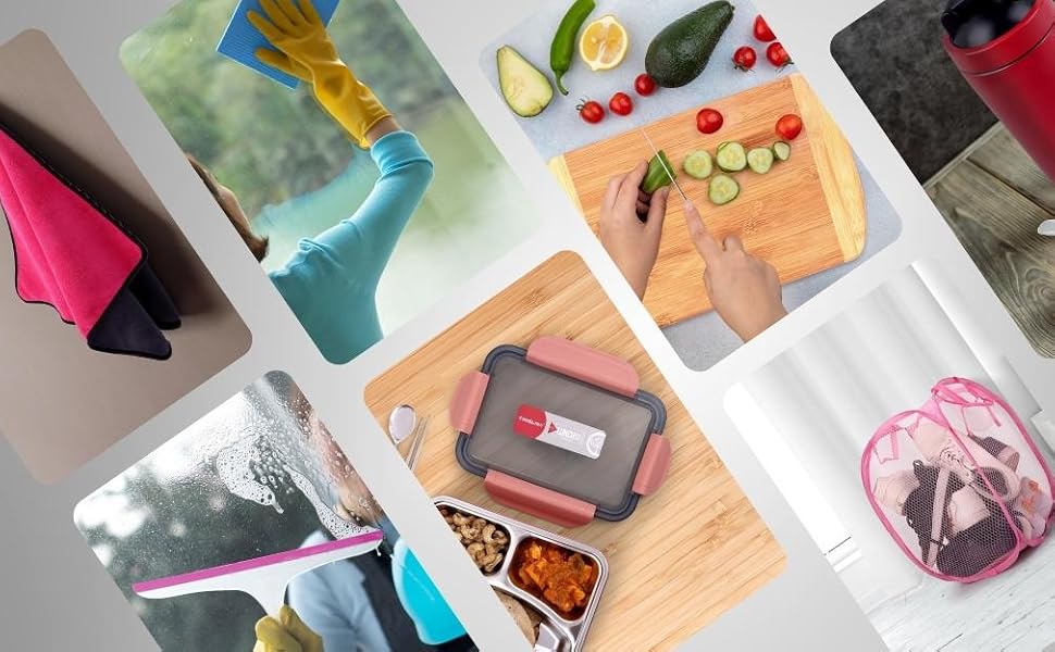 Home Improvement Product Showcase - Shakers, Water bottles, Tiffin