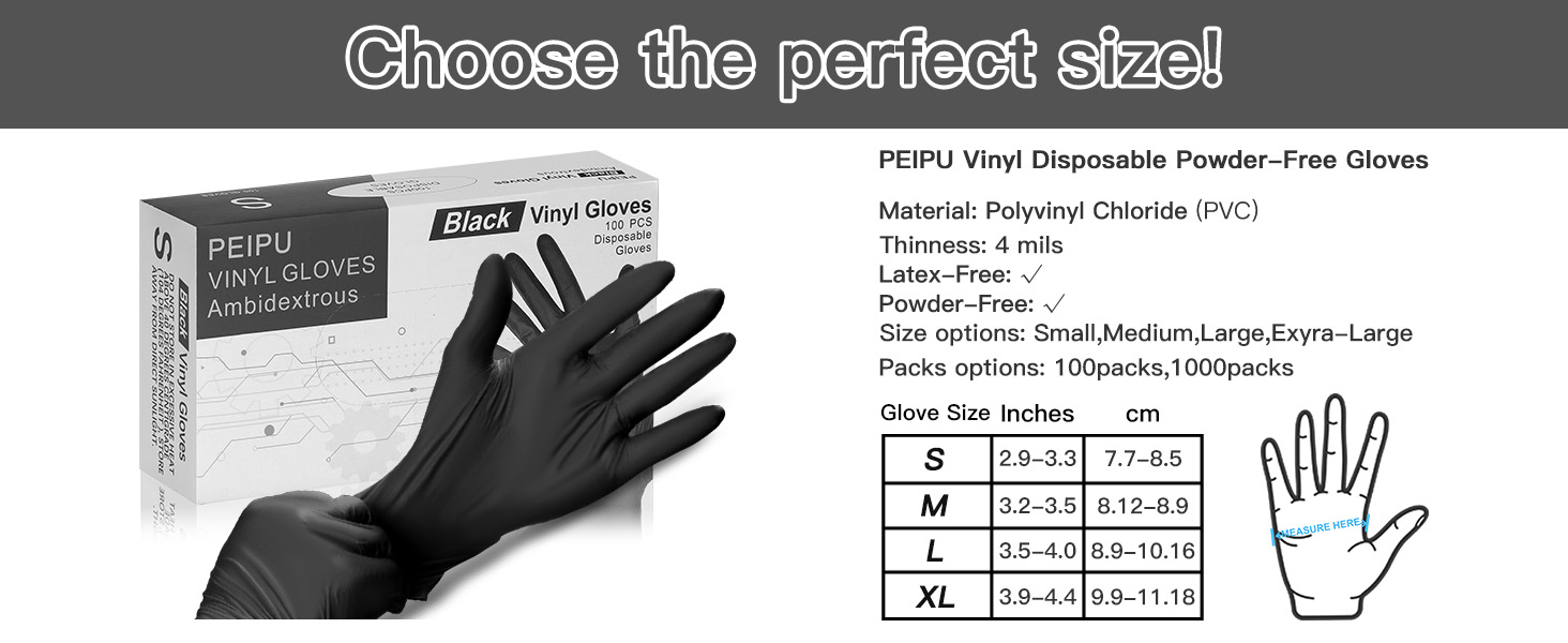 Vinyl Disposable Gloves