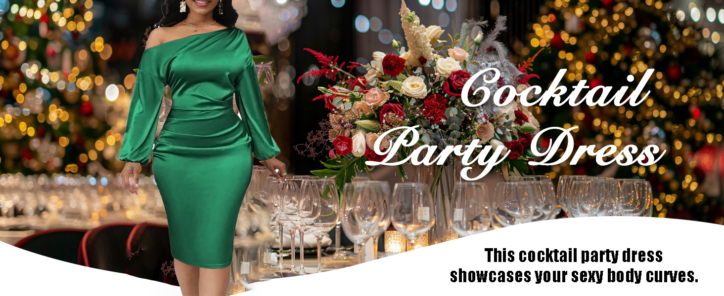 Sexy cocktail dress for women