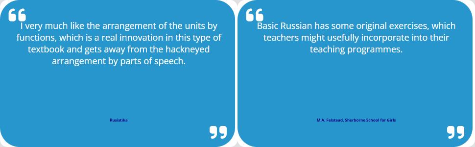 Basic Russian: A Grammar and Workbook (Routledge Grammar