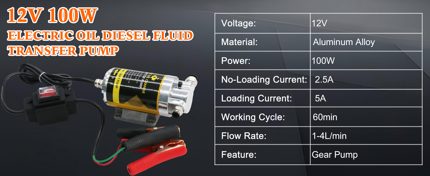 Oil change pump