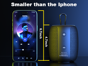 bluetooth shower speaker waterproof mini speaker small bluetooth portable speakers waterproof