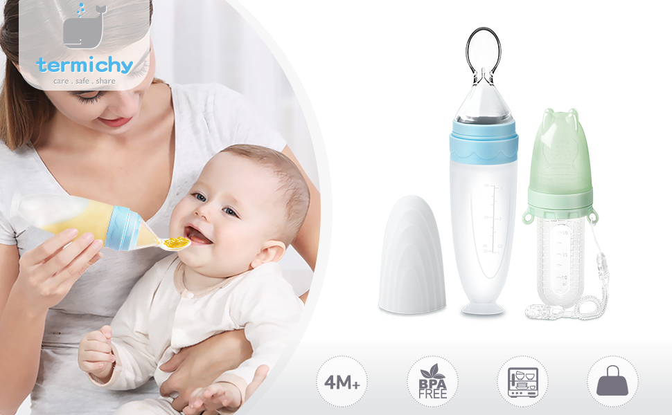 baby food feeder-blue1