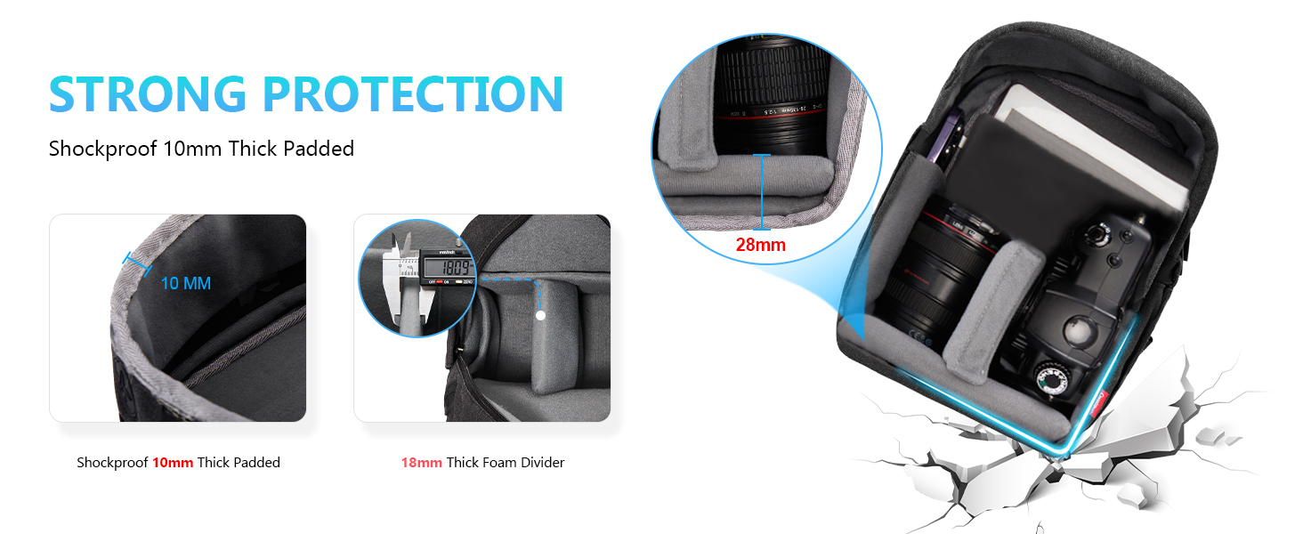 Strong protection of camera case