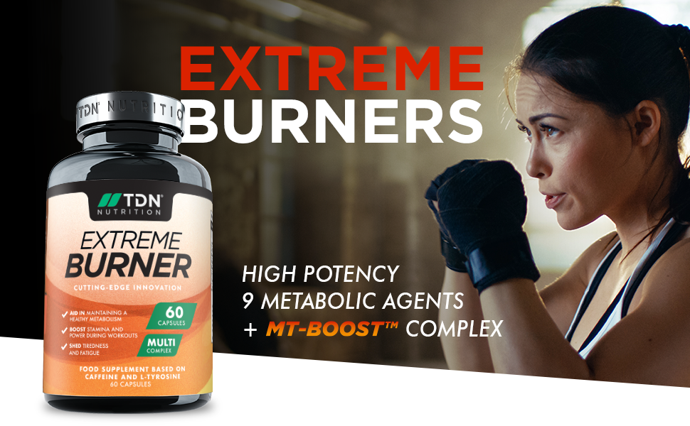 Massive 2 Months Supply Extreme Burners Weight Management for Men