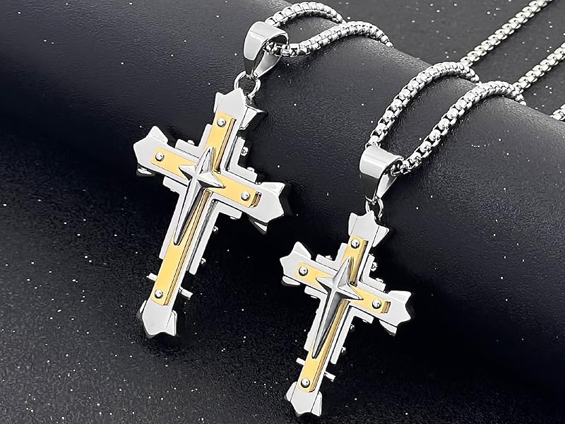 cross necklace for men