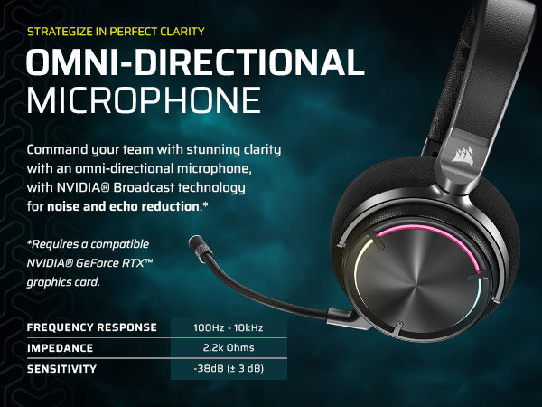 omni-directional microphone; detachable microphone; noise reduction; nvidia broadcast headset;