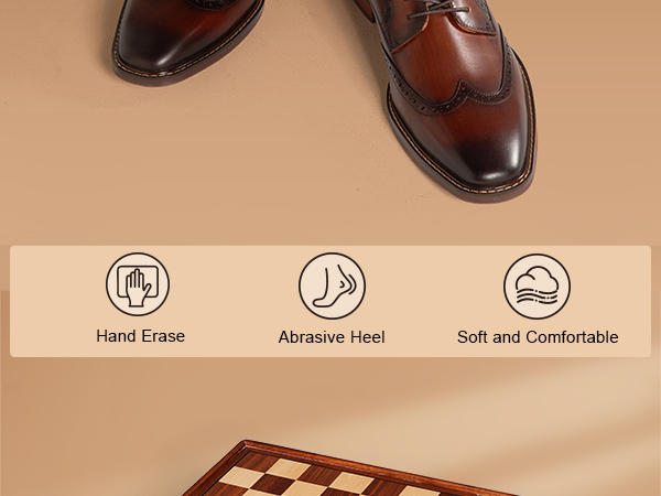 Desai Classic Oxford Dress Shoes 新品未使用 Amazon.com | Men's Dress Shoes Oxford Formal Leather Shoes for Men
