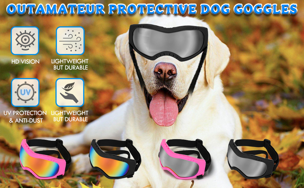 OUTAMATEUR PROTECTIVE DOG GOGGLES