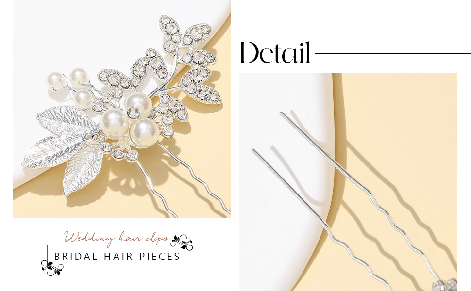 Wedding hair breath is suitable for women and bridesmaids