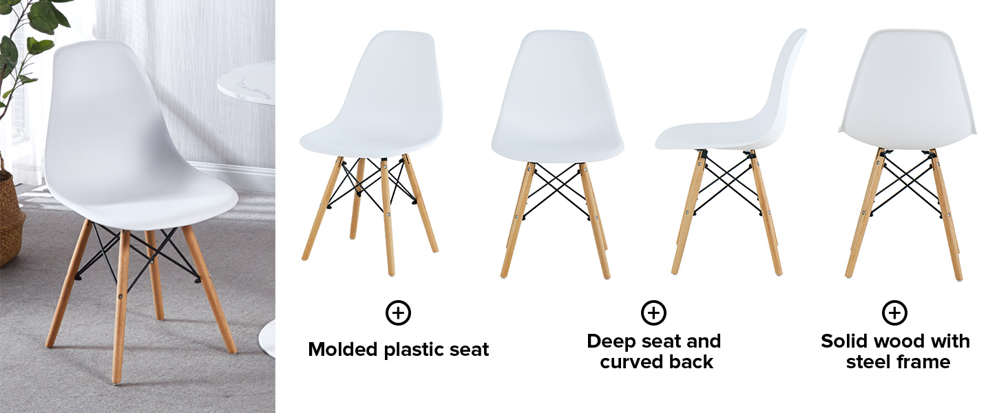 Round Dining Table Set  for 4