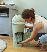 Kindsgut Windeleimer Wal Nachfüllfolien Set, Nachfüllpackung 3er Set, ungefähr 25-30 volle Windel...