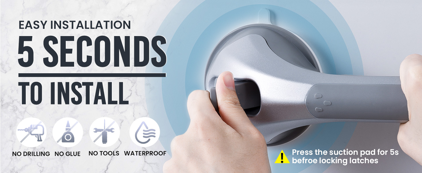 Balance Assist Bathroom Shower Handle