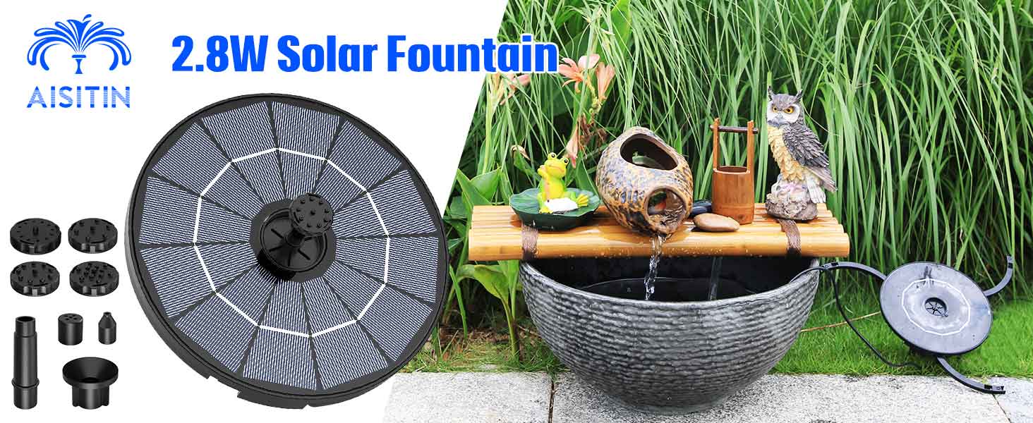 solar fountain