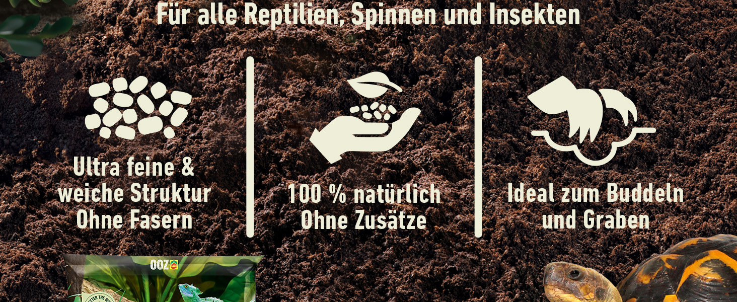 Schildkrötensubstrat 10L 2