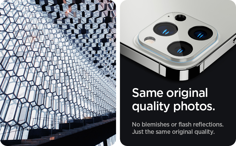 Spigen Optik Tempered Glass Camera Lens Protector Guard for iPhone 13