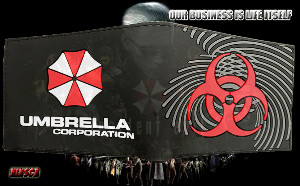 その他 user_6860b000 Amazon.com: HINSCR Umbrella Corporation Wallet PU Leather Bi