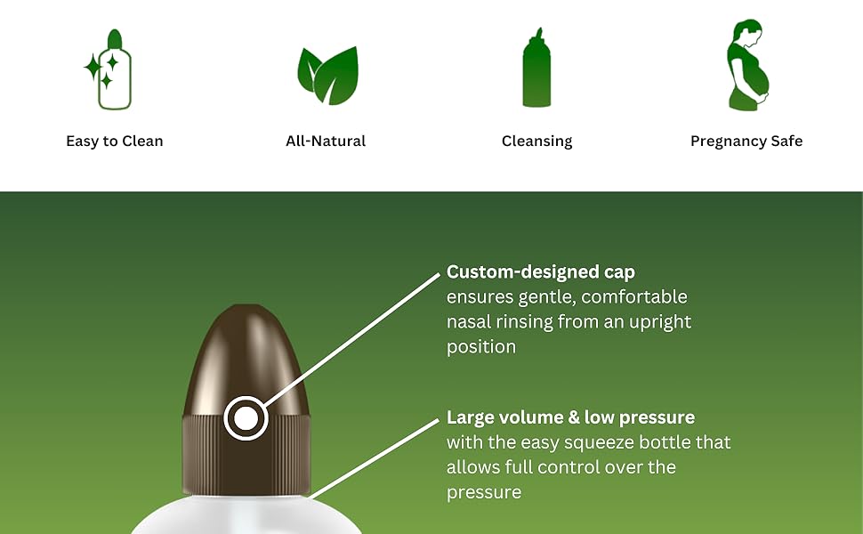 Easy to clean, all-natural, cleansing, pregnancy safe